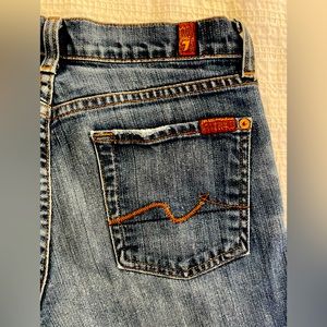 7 for all mankind bootcut Jean size 27